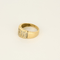 53 Ravissante bague en or jaune et diamants 58 Facettes DV32019-1