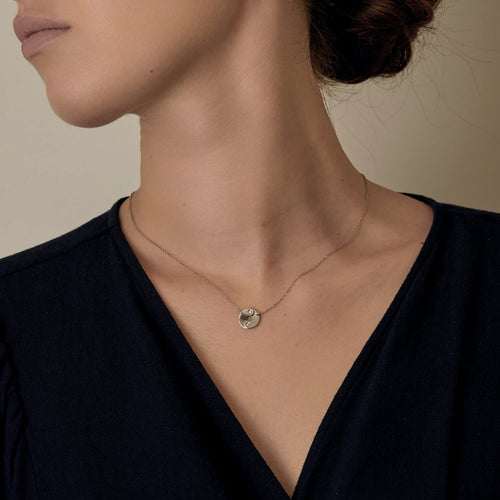 DINH VAN - Double Sens - Collier en or blanc et diamants 58 Facettes DV33869-6