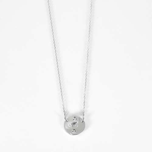 DINH VAN - Double Sens - Collier en or blanc et diamants 58 Facettes DV33869-6