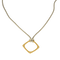 Dinh Van - Impression - Collier en or jaune, cordon gris 58 Facettes DV33869-3