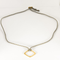 Dinh Van - Impression - Collier en or jaune, cordon gris 58 Facettes DV33869-3