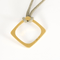 Dinh Van - Impression - Collier en or jaune, cordon gris 58 Facettes DV33869-3