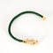 FRED - Force 10 - Grand modèle - Bracelet en or rose, cordon vert 58 Facettes DV33842-1