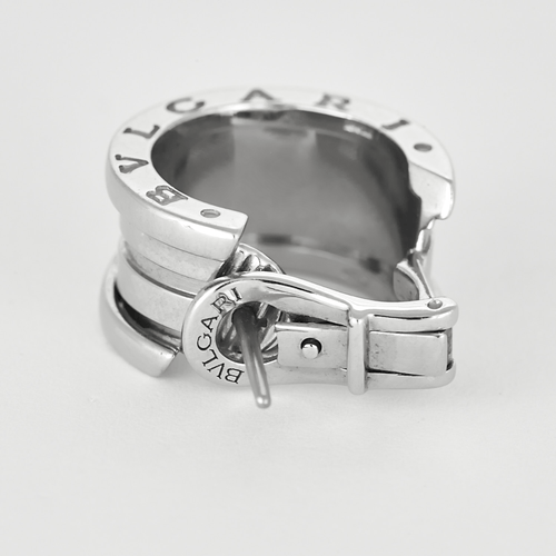Bulgari - Bzéro 1 - Boucles d'oreilles en or blanc 58 Facettes DV33831-1