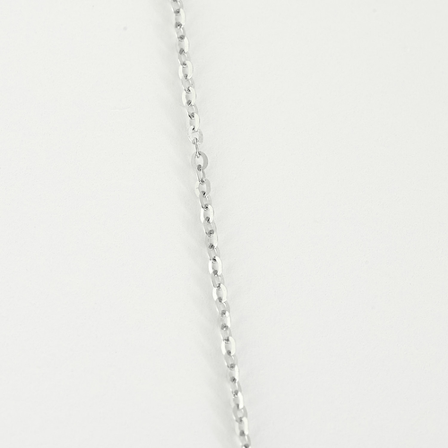 Collier en or blanc, émeraude et diamants 58 Facettes DV34030-7