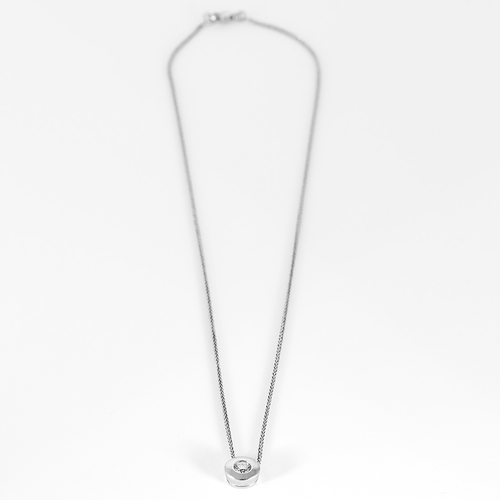 Collier en or blanc et diamants : 0,20 carat environ 58 Facettes DV34030-9
