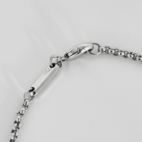CHOPARD - Happy Diamond - Collier en or blanc et diamant 58 Facettes DV33831-5