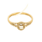 51 MAUBOUSSIN - VIE, LIBERTÉ & AMOUR - Bague en or jaune, diamants : 0,10 carat 58 Facettes DV32144-2