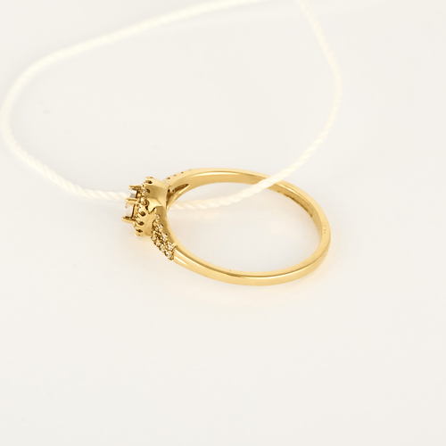 51 MAUBOUSSIN - VIE, LIBERTÉ & AMOUR - Bague en or jaune, diamants : 0,10 carat 58 Facettes DV32144-2