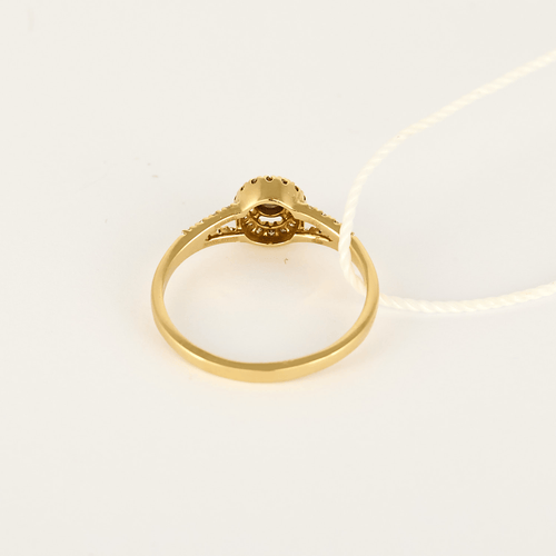 51 MAUBOUSSIN - VIE, LIBERTÉ & AMOUR - Bague en or jaune, diamants : 0,10 carat 58 Facettes DV32144-2