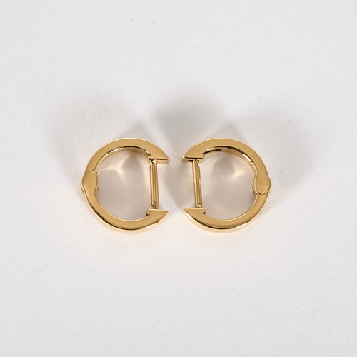 Vanrycke - Paire de mono Boucles en or rose