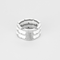 CHANEL - Ultra - Grand modèle - Bague en or blanc et céramique