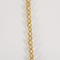 Élégant collier draperie en or jaune