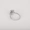 Bague en Or blanc 18k Saphir