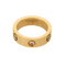 Cartier - Love - Bague en or jaune et saphir rose