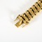Bracelet en or jaune à maille américaine