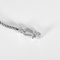 Fred - Force 10 - Moyen Modèle - Bracelet composé d'un cordon en nylon tressé et or blanc, diamants
