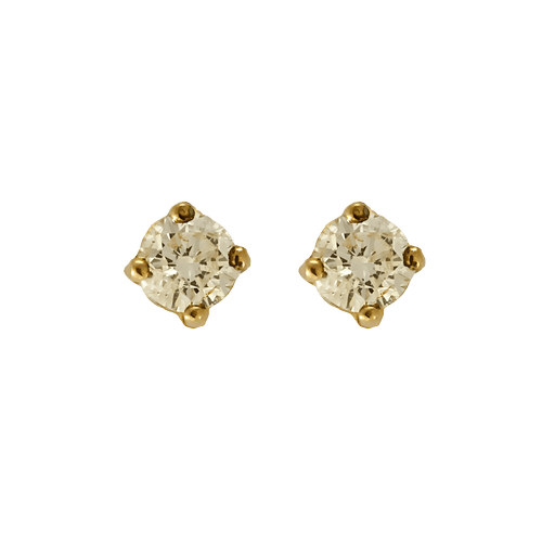 Boucles d'oreilles en Or jaune 18k Diamant 58 Facettes DV27556-11