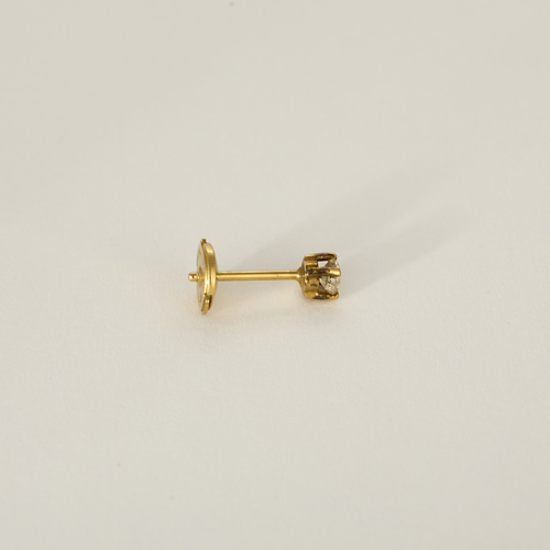 Boucles d'oreilles en Or jaune 18k Diamant 58 Facettes DV27556-11