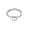 47.5 Bucherer - Bague Solitaire en or gris et diamant : 0,40 carat 58 Facettes DV34377-2