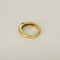51.5 Bague jonc en or jaune et émeraude : 0,40 carat 58 Facettes DV32960-1