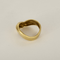 53 Bague en or jaune godronnée 58 Facettes DV32960-3