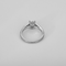 50 Bague Solitaire en or blanc, diamants : 0,90 carat au total 58 Facettes DV33633-1