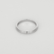 48 Cartier - Cartier d'amour - Alliance américaine en or platine et diamants : 0,15 carat 58 Facettes DV34377-1
