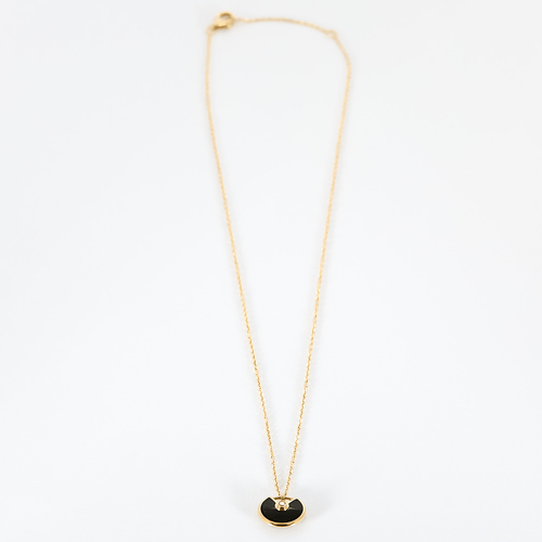 Cartier Collier Amulette de Cartier en Or rose 18k Diamant