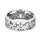 Bague 54 PHILLIPE TOURNAIRE- VOYAGE (Paris) - Anneau en or blanc 58 Facettes DV0795-4-54-3