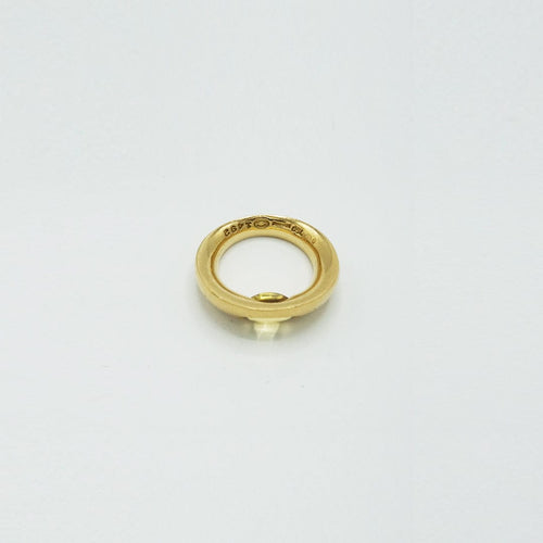 Bague 52 Georg Jensen Eclipse - Bague en or 18K et citrine cabochon 58 Facettes 1