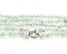 Collier Collier - Multirangs avec aigue-marine en or blanc 18 ct 58 Facettes 13231