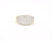Bague Bague Damiani en or jaune et blanc avec diamants 58 Facettes 12981
