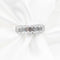Bague Bague rivière - Alliance en or blanc 18 ct et diamants 1,30 ct 58 Facettes 17542