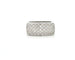 Bague 53 Bague bandeau en or blanc 18 ct et diamants 0,50 ct 58 Facettes 4716