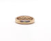 Bague 54 Bague en or jaune 18 kt avec saphirs jaunes 58 Facettes 5543