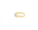 Bague Bague en or jaune 18 carats avec diamant 0,38 ct et diamants 58 Facettes 13727