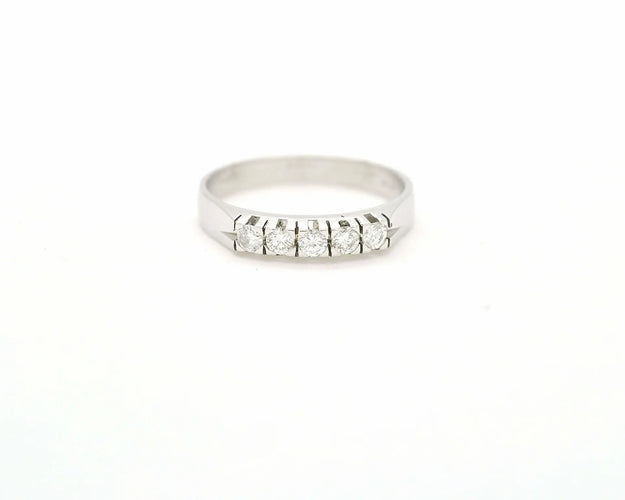 Bague Bague Rivière Ct 0,30 58 Facettes 10576