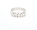 Bague Bague rivière en or blanc 18 ct avec diamant 0,60 ct 58 Facettes 12712