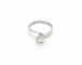 Bague Bague solitaire - Diamant 0,56 ct en or blanc 18 ct 58 Facettes 6448