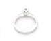 Bague Bague solitaire 0,25 ct en or blanc 18 kt et diamant 58 Facettes 8414