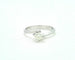 Bague Bague solitaire - Diamant 0,37 ct en or blanc 18 kt 58 Facettes 8171
