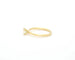 Bague 54 Bague solitaire - Diamant 0,51 ct en or jaune 14 kt 58 Facettes 12121