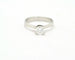 Bague 50 Solitaires - Bague en or blanc 18 kt avec diamant 0,52 ct 58 Facettes 8705
