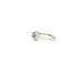 Bague Bague en or blanc avec tanzanite de 1 carat et diamants 58 Facettes 6192