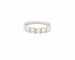 Bague 53 Bague rivière - Diamants 0,86 ct en or blanc 18 carats 58 Facettes 9959