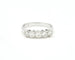 Bague Rivière - Bague en or blanc 18 carats et diamants 1 ct 58 Facettes 10041