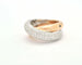 Bague Bague Wagner en or blanc et rose 58 Facettes 8730
