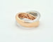 Bague Bague Wagner en or blanc et rose 58 Facettes 8730