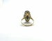 Bague Bague en or jaune 18 ct et argent avec perle, saphirs et diamants 58 Facettes 6491